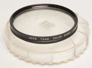 Hoya 72mm Colour Burst Filter