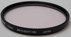 Hoya 72mm Skylight 1B Filter