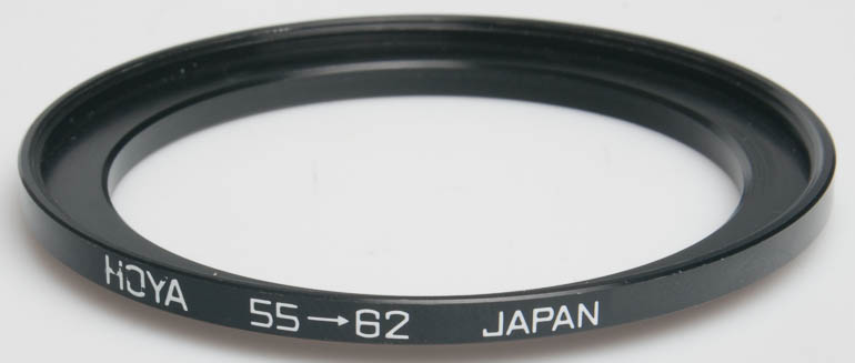 Hoya 55-62mm Stepping ring