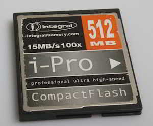 Integral 512Mb CompactFlash  Memory card