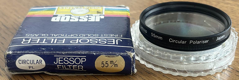 Jessops 55mm circular polarising Filter