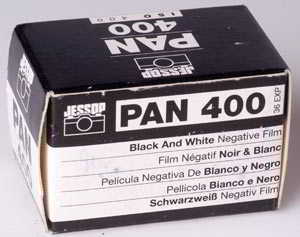 Jessops Black & white ISO 400 film Darkroom