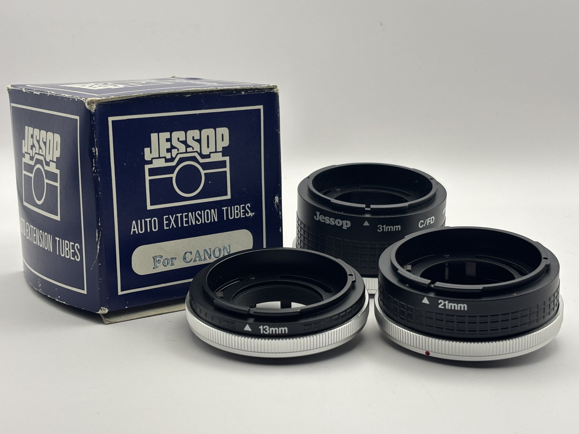 Pre-owned Jessops Auto Extension Tube Set Canon FD