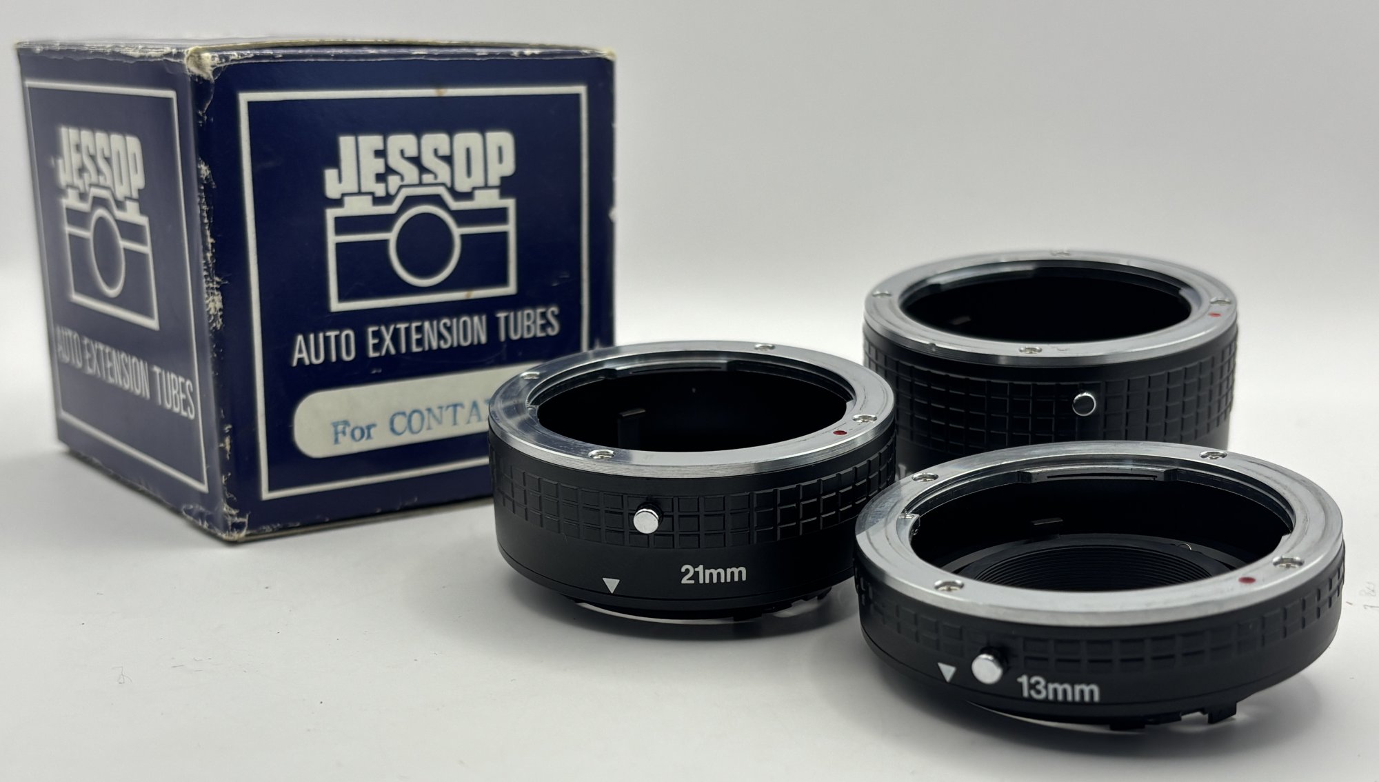 Second hand Jessops Auto Extension Tube Set Contax Yashica C/Y