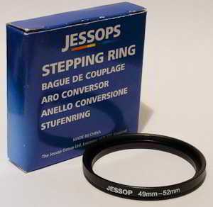 Jessops 49-52mm  Stepping ring