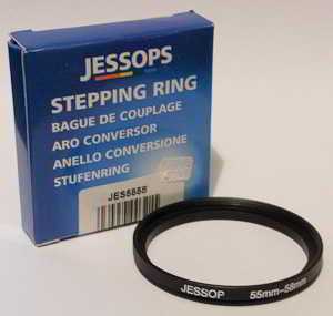 Jessops 55-58mm  Stepping ring