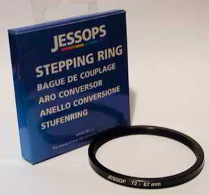 Jessops 72-67mm  Stepping ring