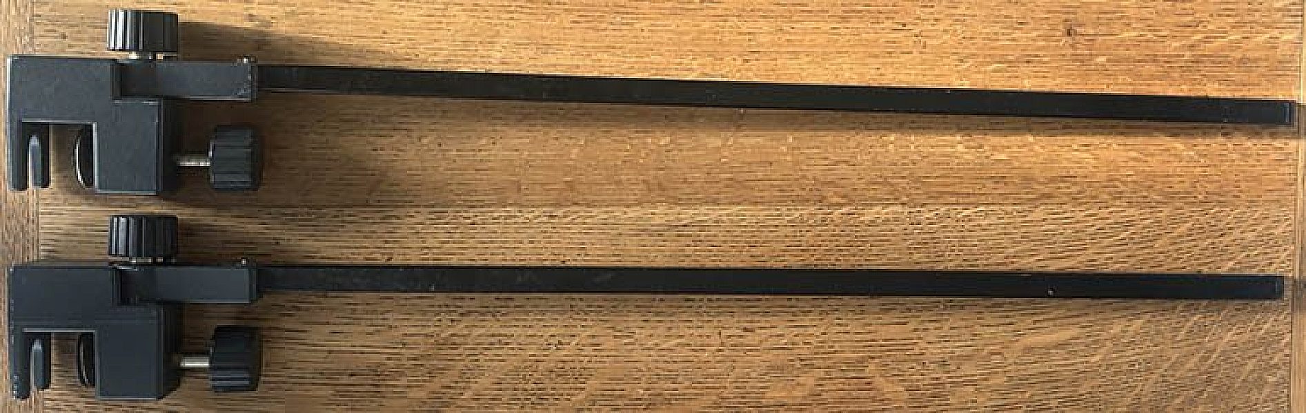 Pre-owned Kaiser Copy Stand Arms with Clamps