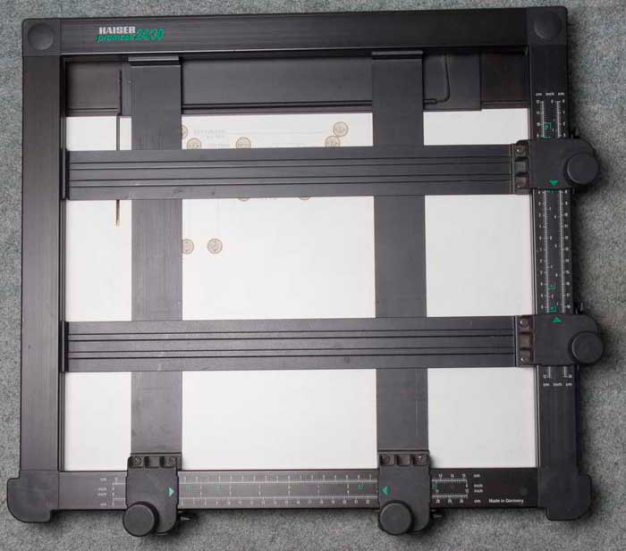 Kaiser Promask 24/30 enlarging easel Darkroom