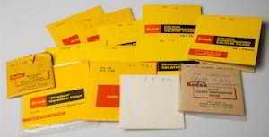 Used Kodak 3in sq Wratten Enlarger filters