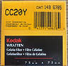 Kodak Wratten CC20Y Yellow gelatin filter 75mm square  (Filter) £6.00