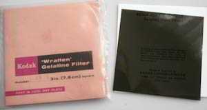 Kodak Wratten 3N 5 gelatin filter 3in (76mm) square  Filter