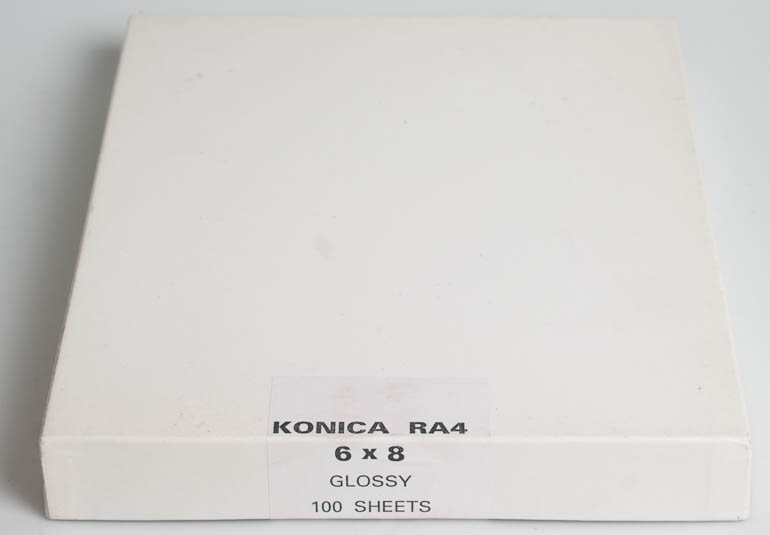 Konica 6x8 paper 100 sheets RA4 Darkroom