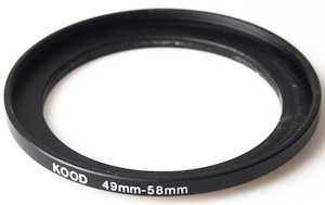 Kood 49-58mm  Stepping ring