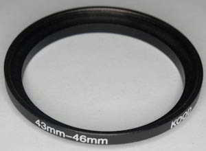 Kood 43-46mm Stepping ring