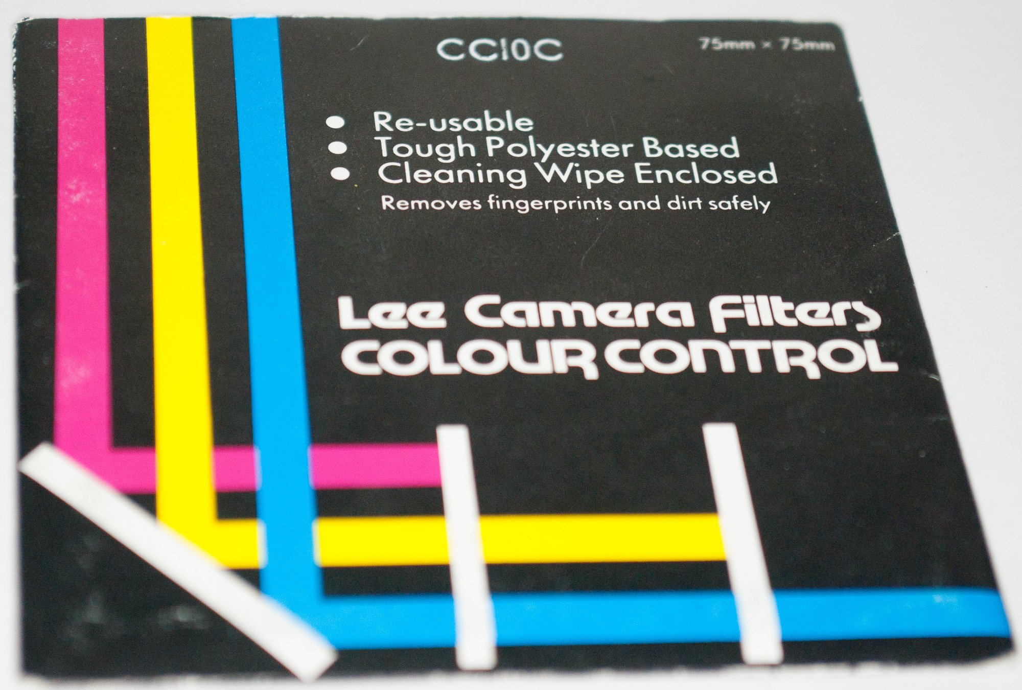 Used Lee 75mm square CC10C Polyester Filter