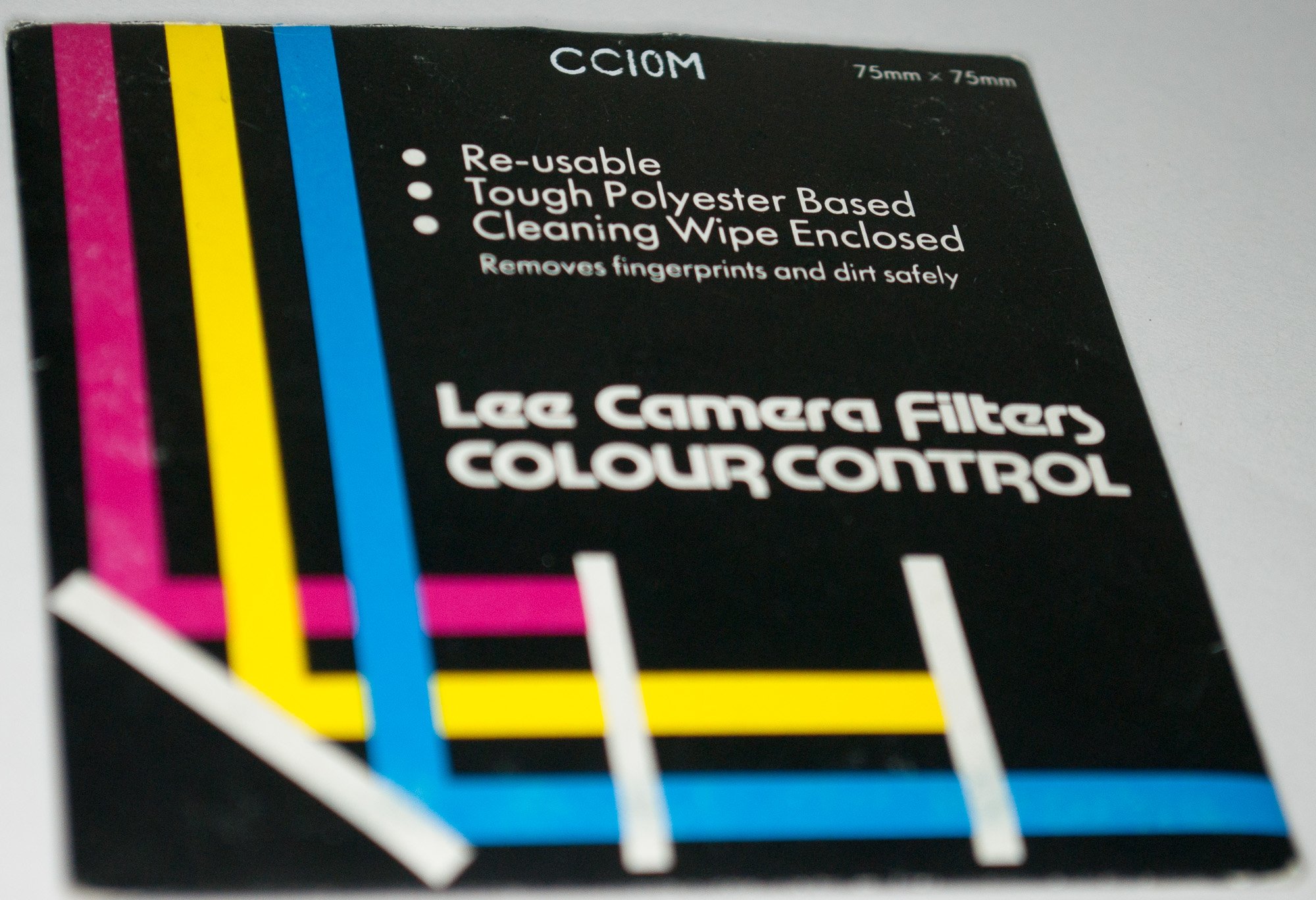 Second hand Lee 75mm square CC10M Polyester Filter