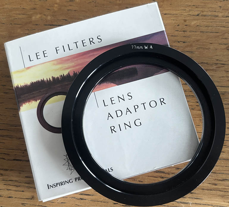 Lee 77mm WA foundation Lens adaptor