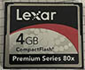 Lexar 4GB CompactFlash  (Memory card) £15.00