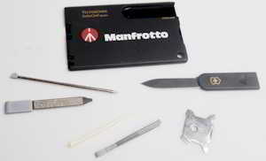 Manfrotto Swiss Card Quattro toolkit Promo Item
