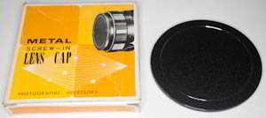 Unbranded 58mm metal screw in Front Lens Cap