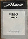 Metz Mecablitz 32 CT 7 32 CT 8 flash (Instruction manual) £4.00