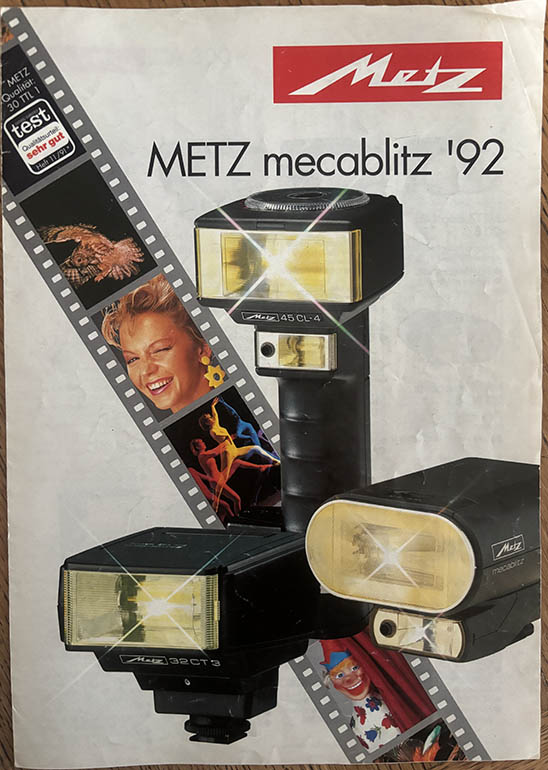 Metz Mecablitz 92 Leaflets & Brochures