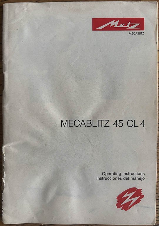 Used Metz Mecablitz 45 CL 4 flash