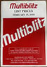 Multiblitz Feb 1999 (Leaflets & Brochures) £3.00