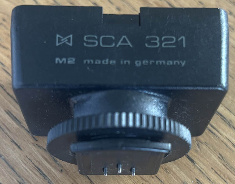 Metz SCA 321 Olympus Praktica Flash accessory