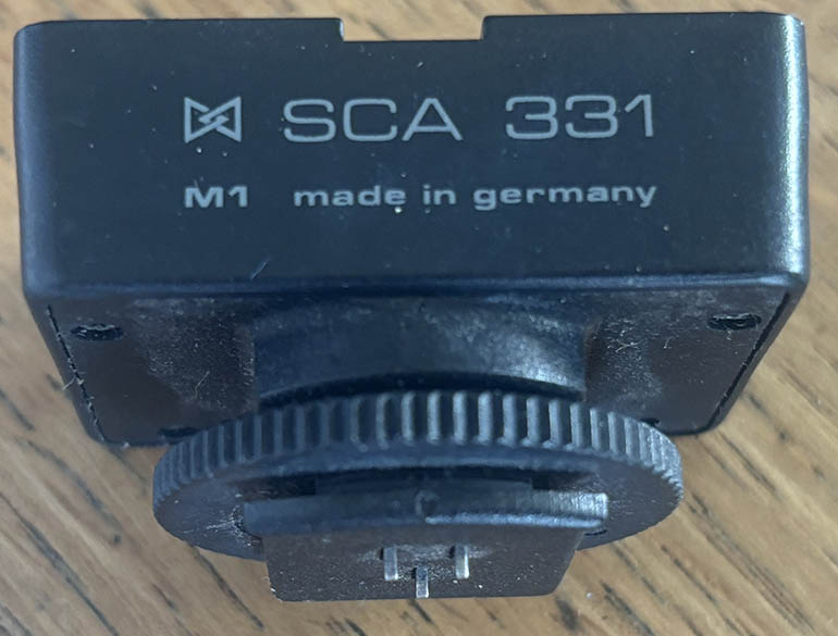 Metz SCA 331 Minolta Flash accessory