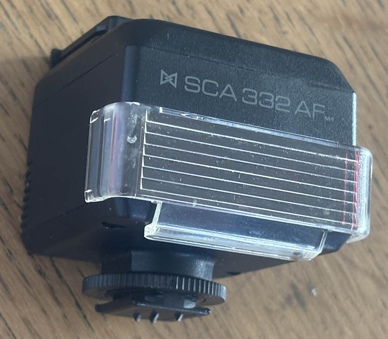 Metz SCA 332 AF M1 Minolta Flash accessory