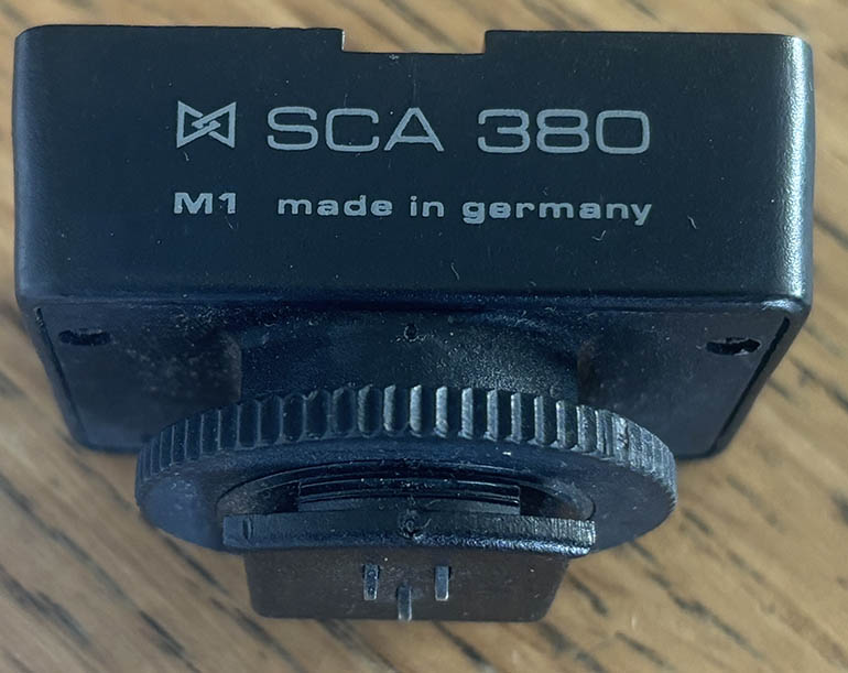 Metz SCA 380 Contax Flash accessory