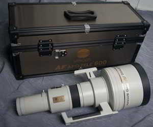 Minolta AF 600mm f/4 Apo G  35mm interchangeable lens