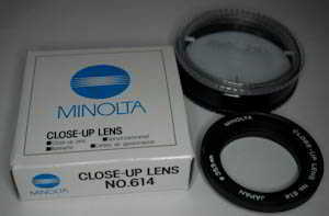 Minolta 35.5mm Close Up lens Filter
