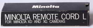 Minolta Remote Cord Remote control