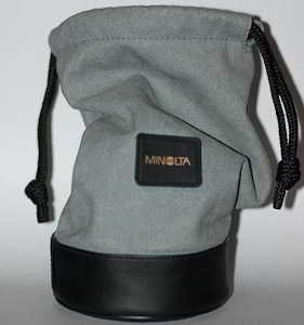 Minolta LS-2300 soft pouch case for 100mm macro Lens case