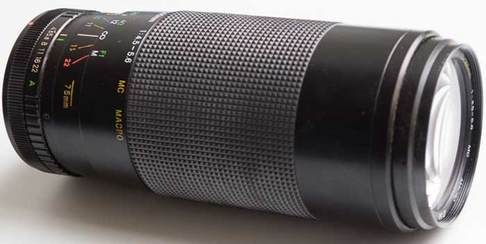 Pre-owned Miranda 75-300mm f/4.5-5.6 Macro Zoom Canon FD Mount
