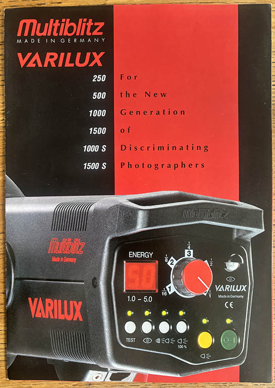 Multiblitz Varilux Leaflets & Brochures