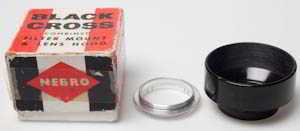 Nebro 30mm mount and hood Lens hood