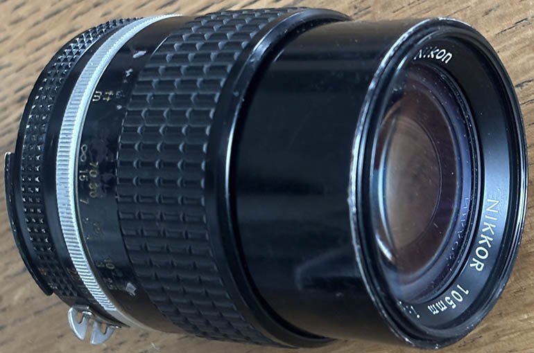 Used Nikon 105mm f/2.5 AIS