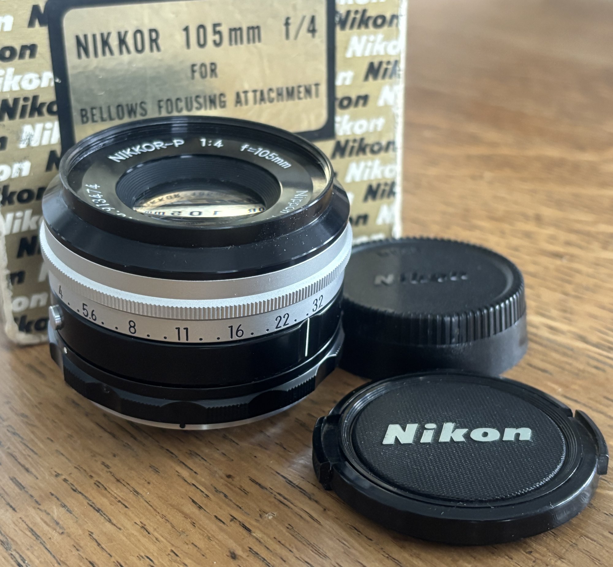 Used Nikon 105mm f/4 Bellows Focusing Attachment