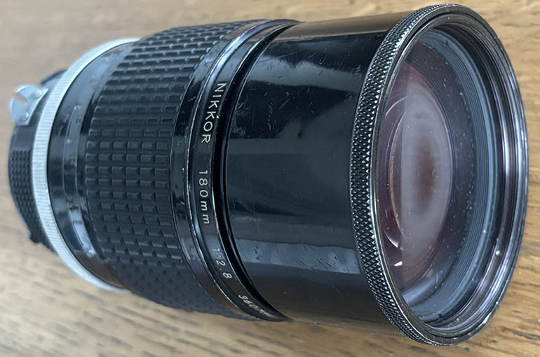 Nikon Nikkor 180mm f/2.8 AI 35mm interchangeable lens