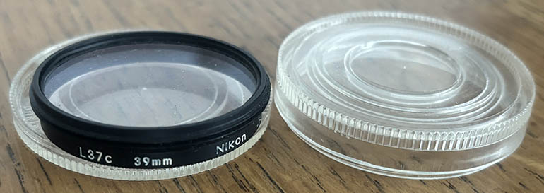 Nikon 39mm L37c Filter