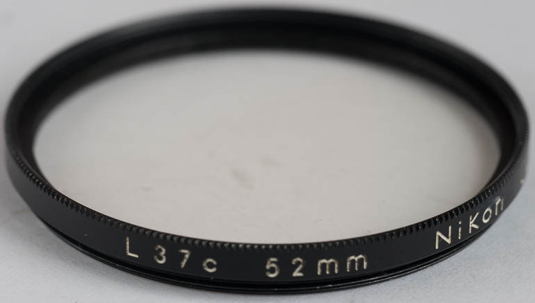 Nikon 52mm L37C UV Filter