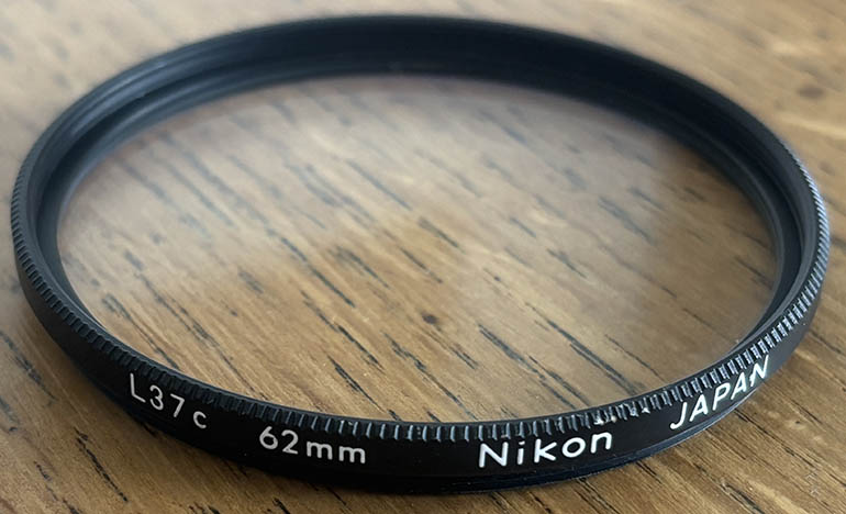 Nikon 62mm L37c UV Filter