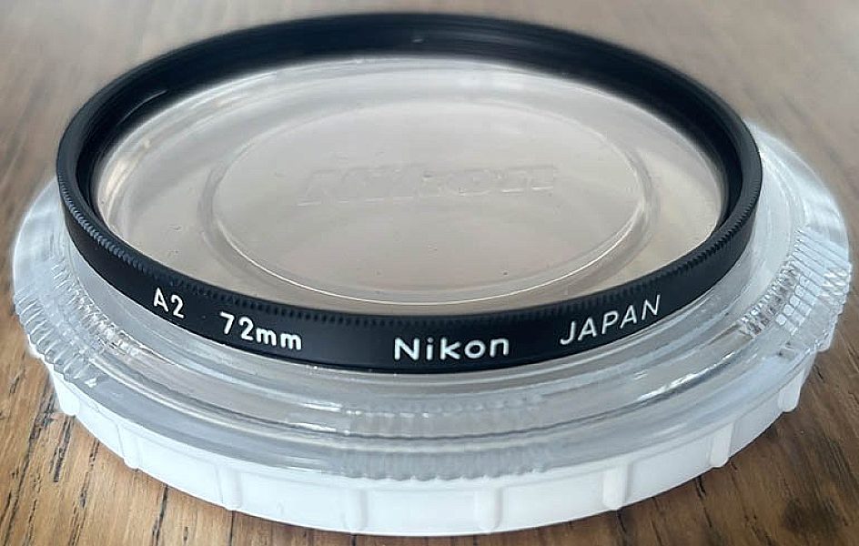 Pre-owned Nikon 72mm A2 Amber