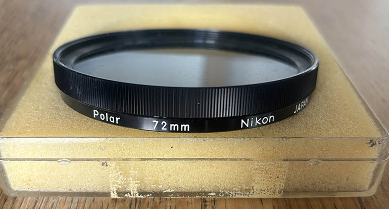 Nikon 72mm polarising  Filter