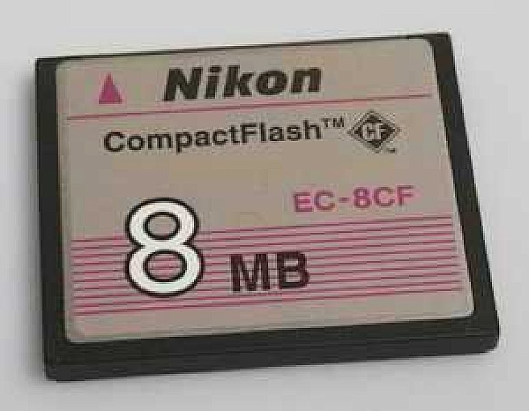 Second hand Nikon 8Mb CompactFlash