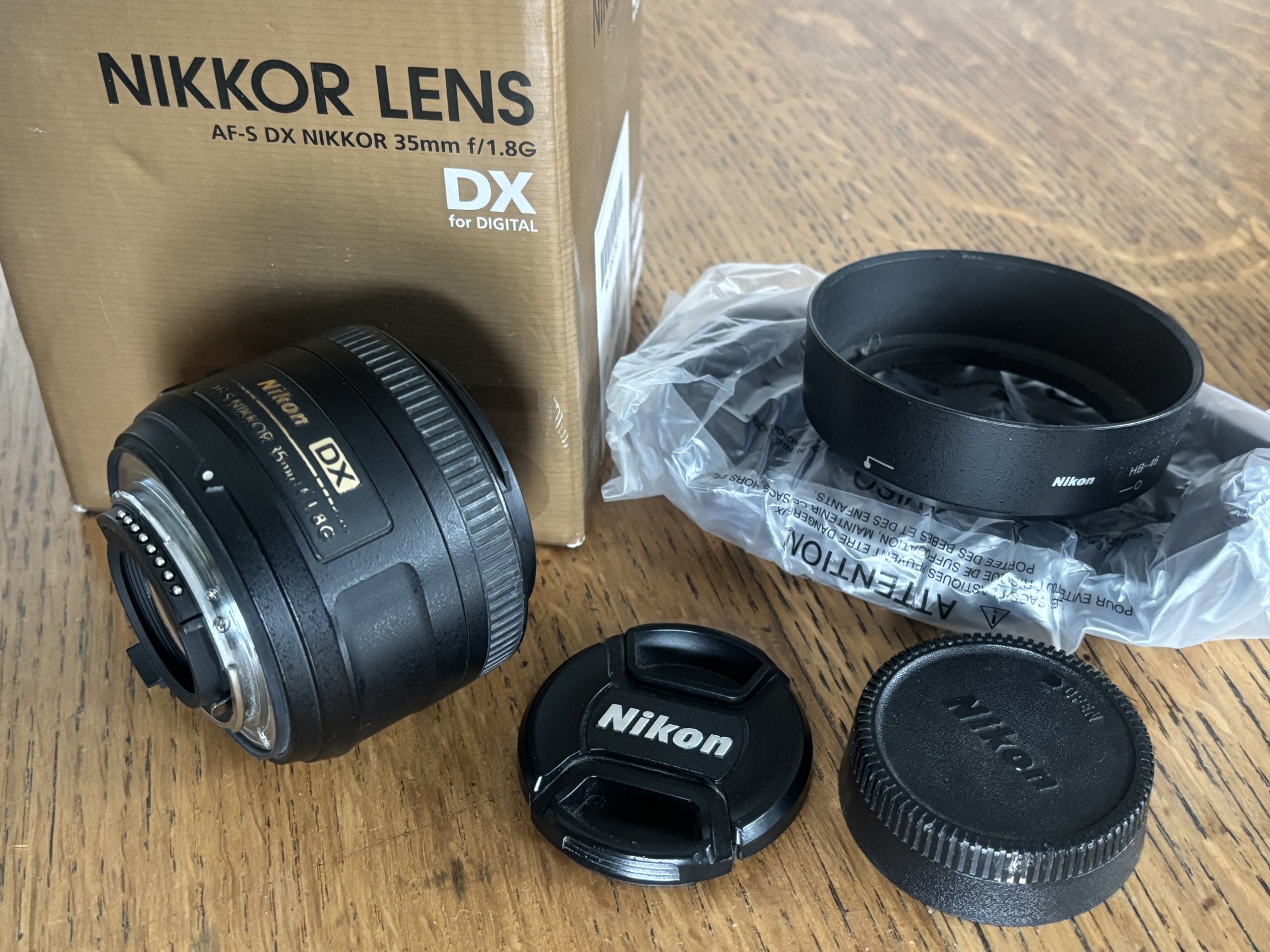 Pre-owned Nikon AF-S DX 35mm f/1.8 G